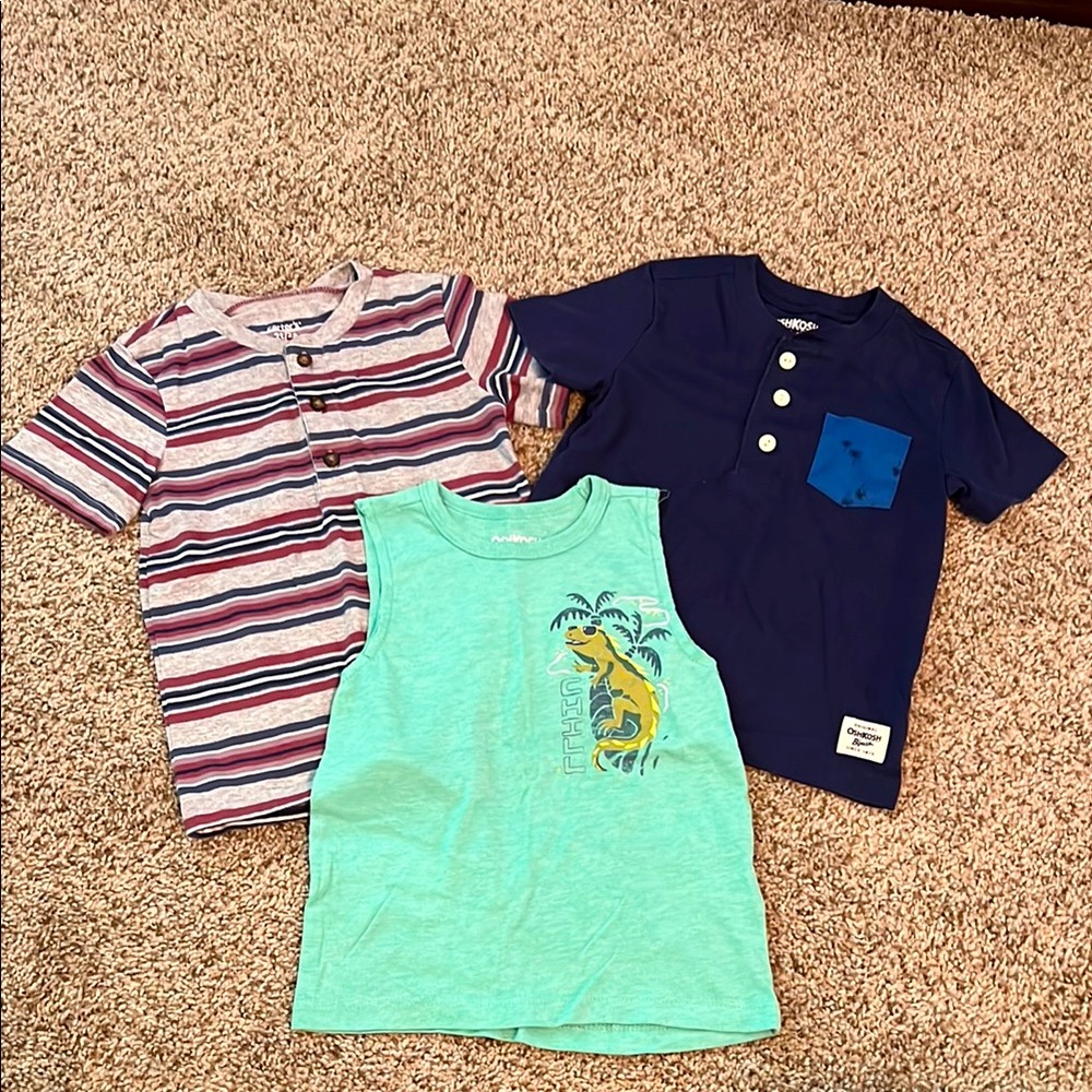 Toddler boy top bundle